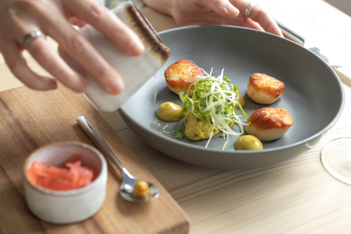 Horse & Groom, East Ashling, Food